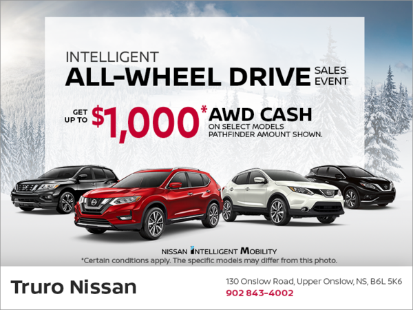 Intelligent All-Wheel Drive Sales Event