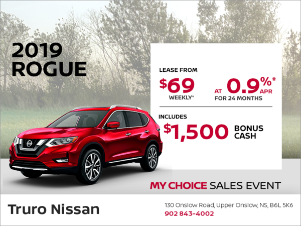 Get the 2019 Nissan Rogue Today!