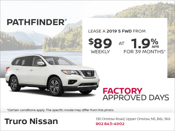 Get the 2019 Nissan Pathfinder Today!