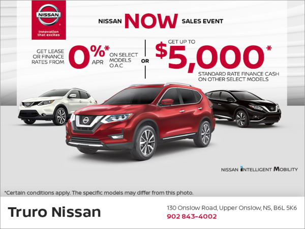 Nissan Now Sales Event!