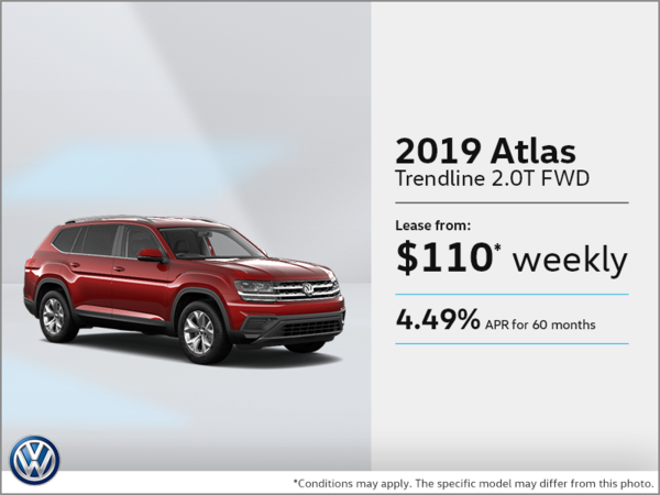 Lease the 2019 Atlas!