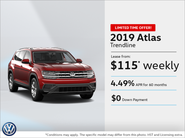 Lease the 2019 Atlas!