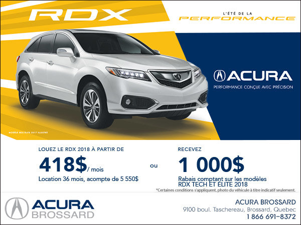Acura RDX 2017 en location