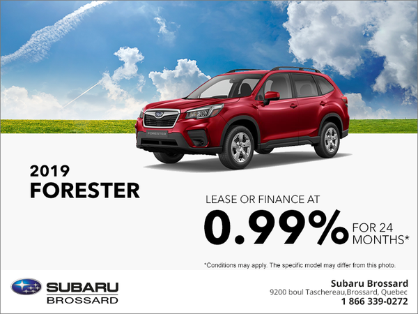 Get the 2019 Forester!