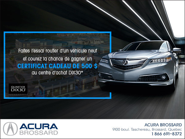 Gagner un certificat cadeau de 500$