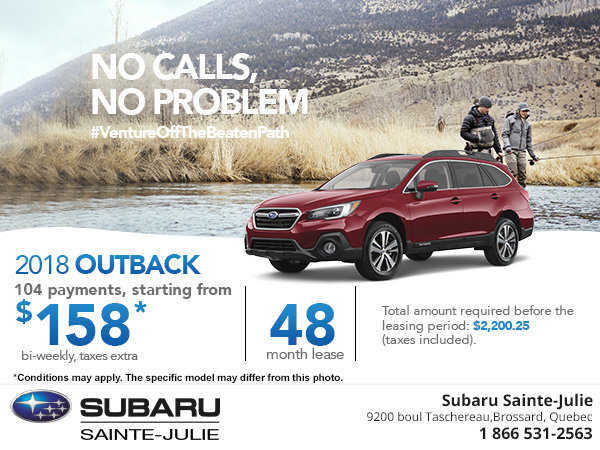 Save on the 2018 Subaru Outback Today!