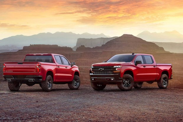 Chevrolet dropped the All-New 2019 Silverado from the sky
