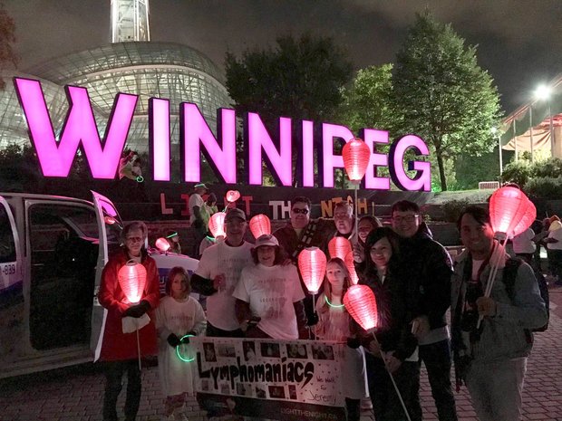 Light the Night Walk in Winnipeg