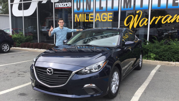 Kevin's new Mazda 3!!