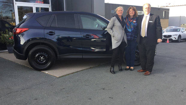 Tracy and her new CX-5!