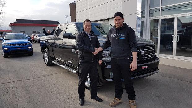 Un gros merci à Alex pour son tout nouveau Ram Sport et bonne chance dans ta nouvelle entreprise.