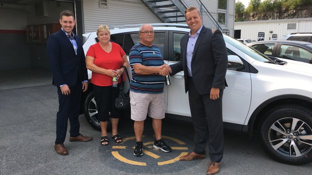 Merci à toute l'équipe Vimont Toyota Laval!!