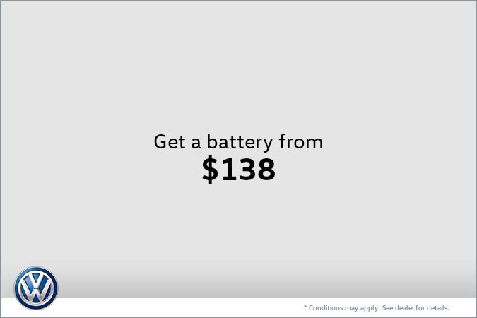 Get a Battery from $138