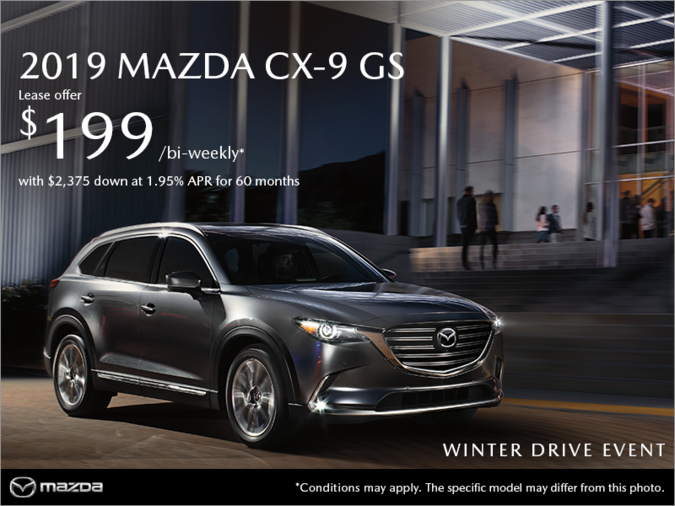 Get the 2019 Mazda CX-9 Today!