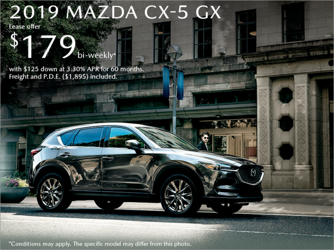 Get the 2019 Mazda CX-5 Today!