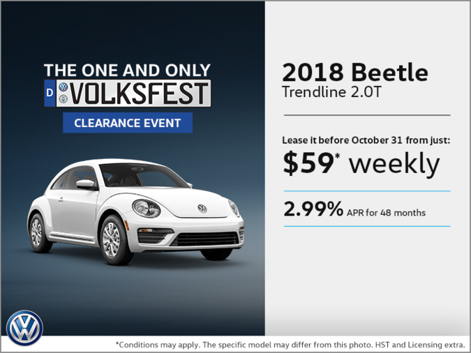 Get the 2018 Beetle Today!