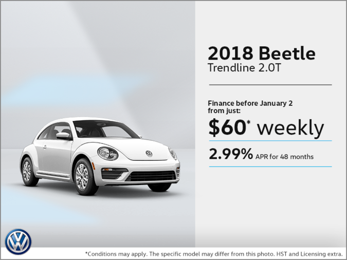Get the 2018 Beetle Today!