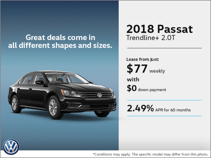 Get the 2018 Passat Today!