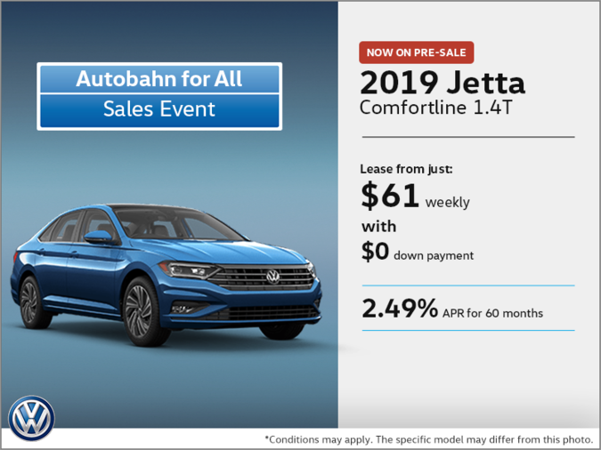 Get the 2019 Jetta today!
