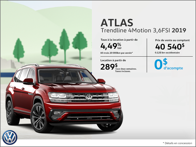Atlas Trendline 4MOTION 2019
