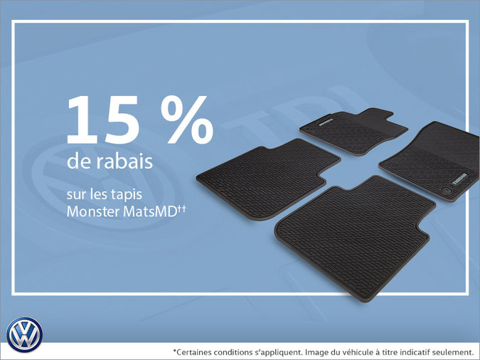 Rabais sur les Monster Mats!