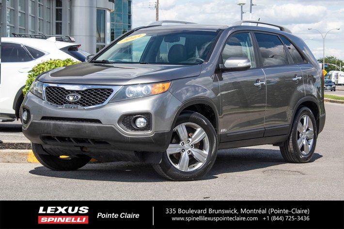 2013 Kia Sorento Ex V6 Luxury Awd Awd 2 Sets Of Tires Heated Seats Panoramic Roof Back Up Camera Leather And More Used For Sale In Pointe Claire Spinelli Lexus Pointe Claire