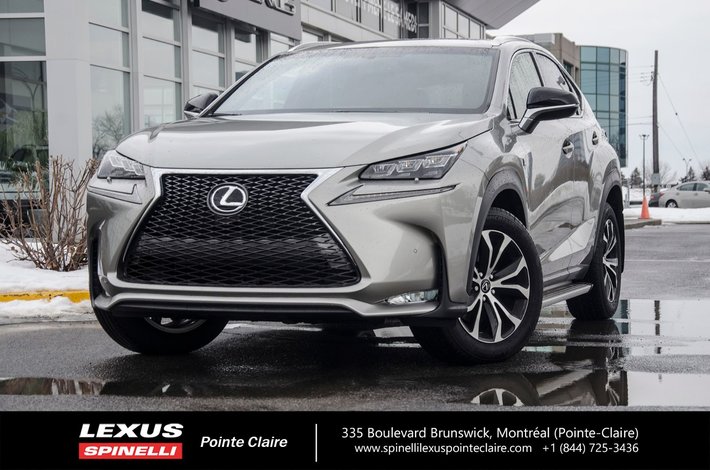 17 Lexus Nx 0t F Sport Serie 2 Used For Sale In Navigation Demo Special Rebate Pointe Claire