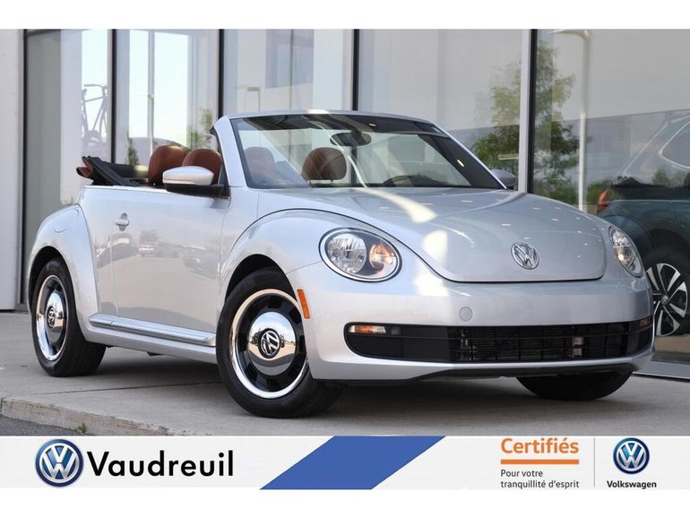 Used 16 Volkswagen Beetle Classic Convertible Reserve Silver 50 4 Km For Sale 0 Vaudreuil Volkswagen P0261 Uaf