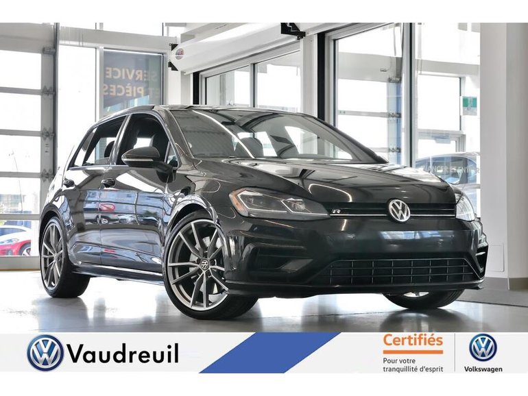 Used 18 Volkswagen Golf R Reserve Black 45 559 Km For Sale 0 Vaudreuil Volkswagen 196a