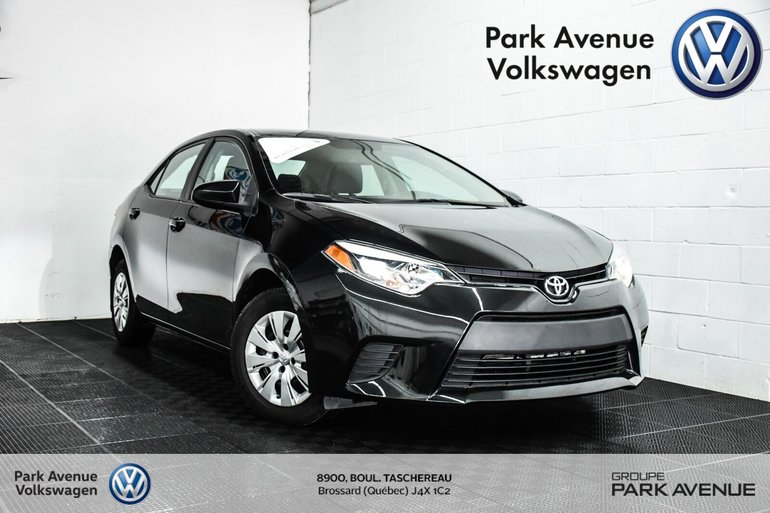 Toyota Corolla Ce A C Led Economique Et Fiable 2014 75 000 Km Noir Neuf 11888 0 Park Avenue Volkswagen 4560p