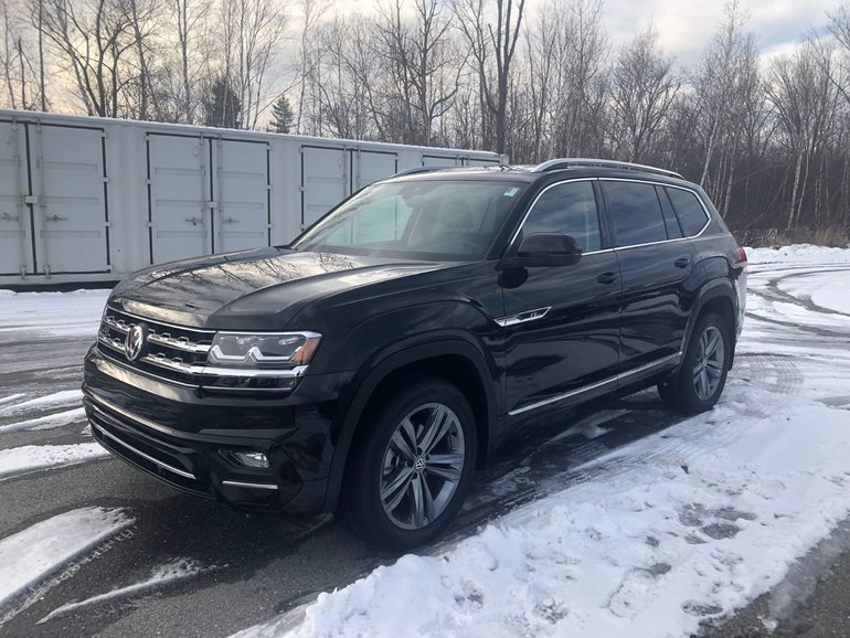New 2019 Volkswagen Atlas Rline, Alloy wheels, Panoramic sunroof 56960.0 Roussel VW