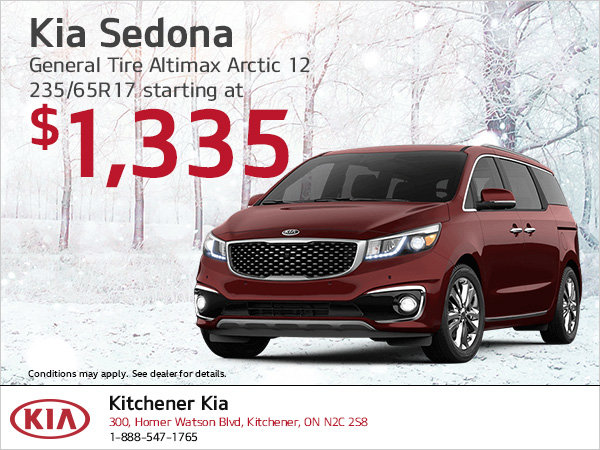 Kia Sedona | Winter tire special