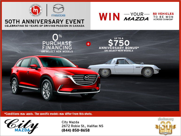 Mazda's 50th Anniversary Event!