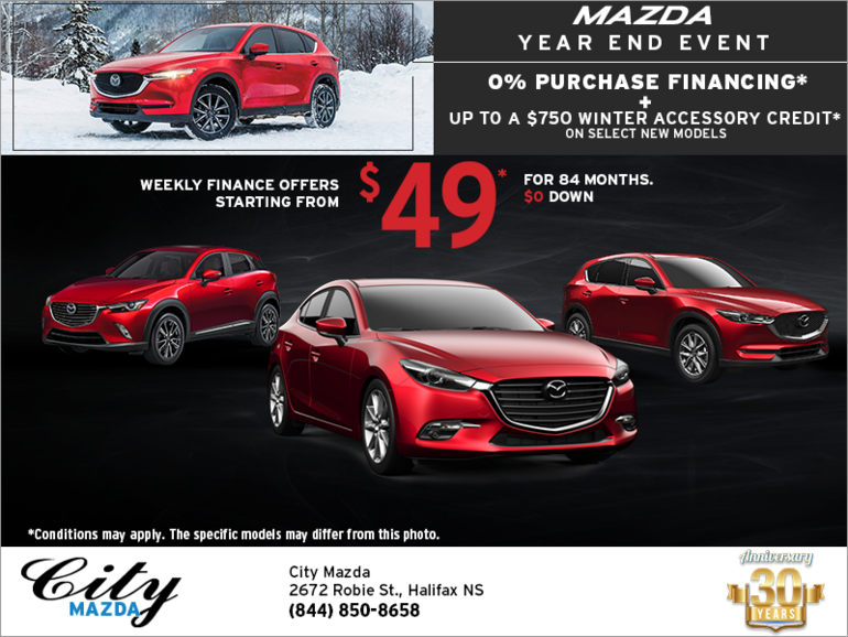 The Mazda Year End Event!