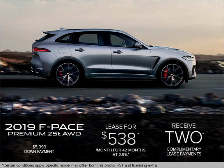 The 2019 Jaguar F-PACE Premium 25t AWD