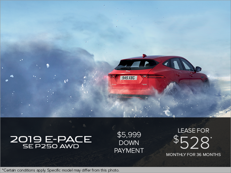 The 2019 Jaguar E-PACE SE P250 AWD
