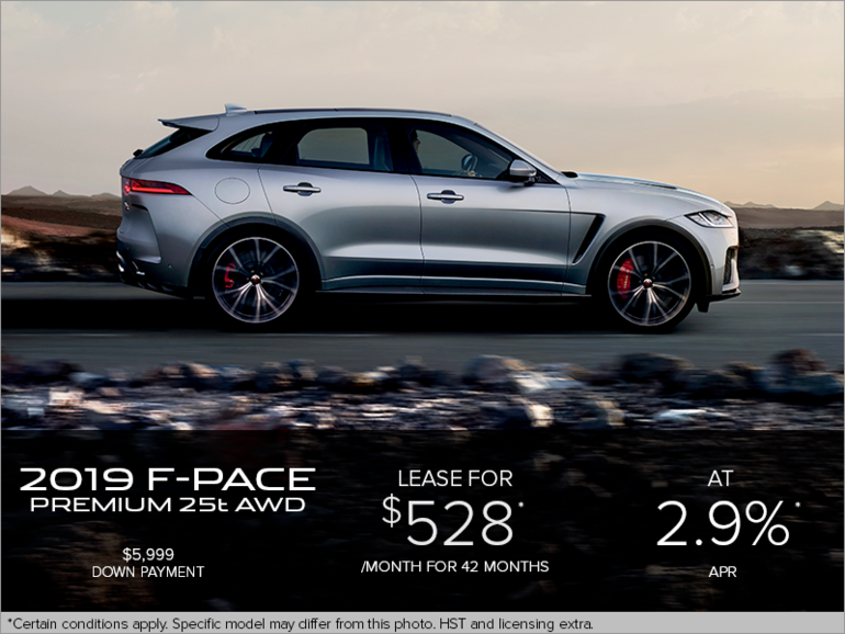 The 2019 Jaguar F-PACE Premium 25t AWD
