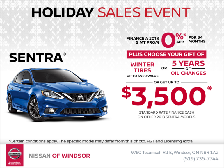 Get the 2018 Sentra Today!