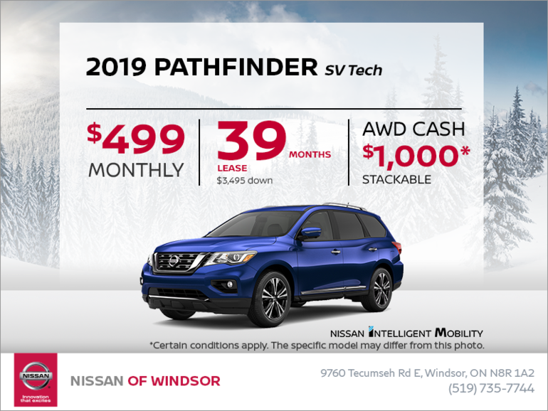 Get the 2019 Pathfinder Today!