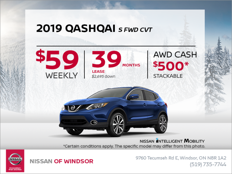 Get the 2019 Qashqai Today!