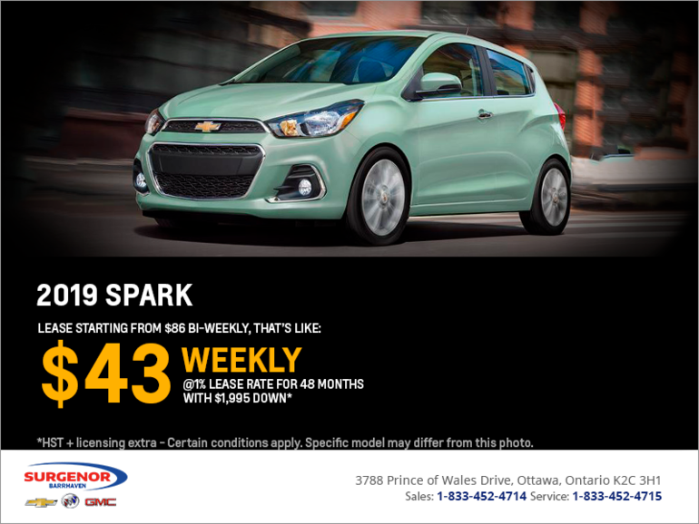 2019 Chevrolet Spark