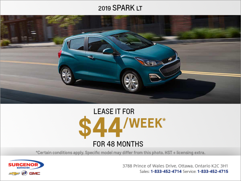 Get the 2019 Chevrolet Spark
