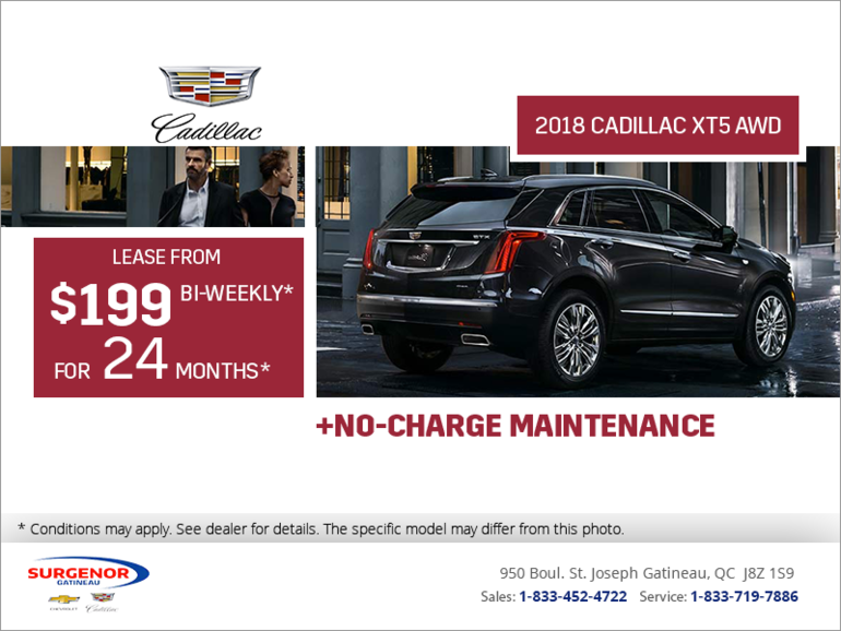 2018 Cadillac XT5