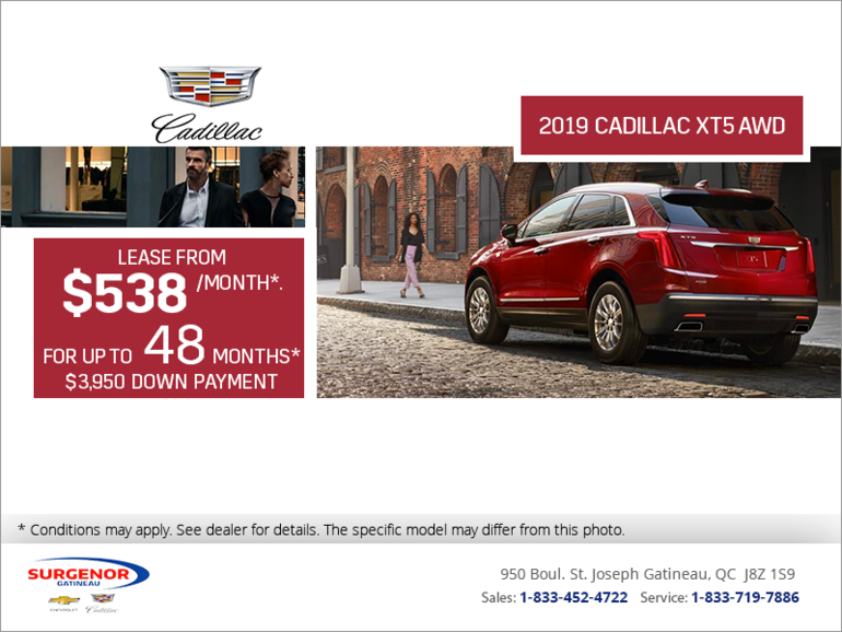 2019 Cadillac XT5