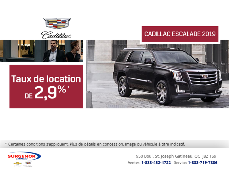 Cadillac Escalade 2019