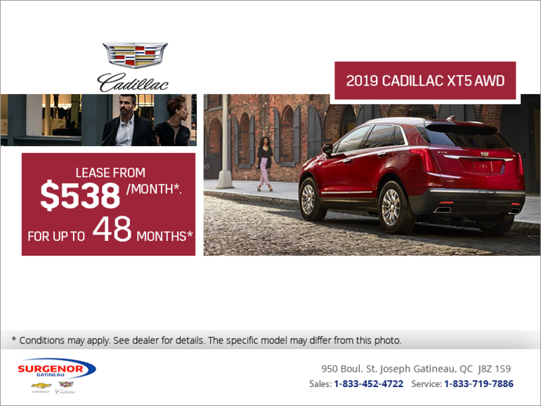 2019 Cadillac XT5