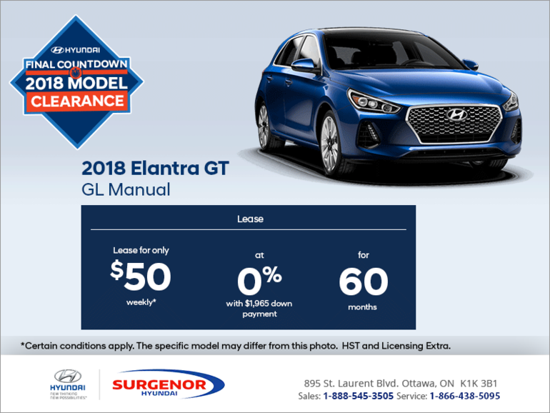 Lease the 2018 Elantra!