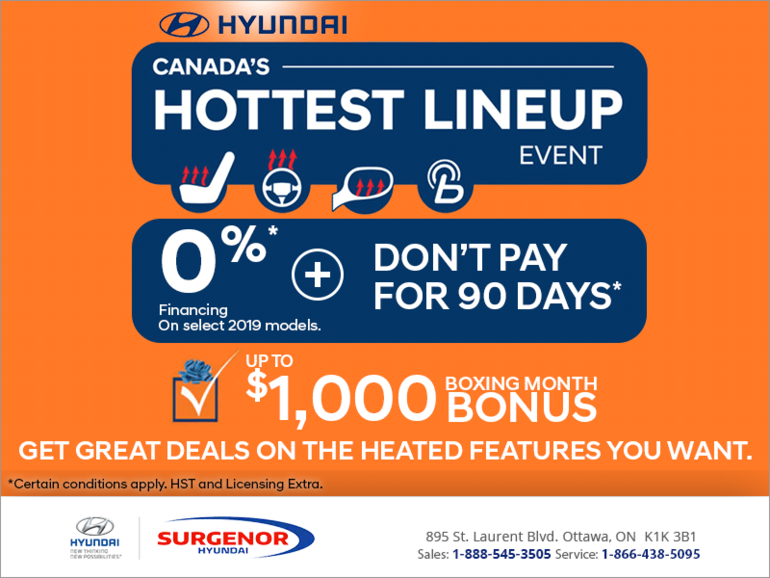 Canada's hottest lineup event!