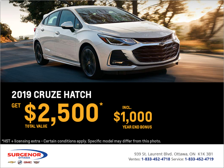 2019 Chevrolet Cruze Hatch