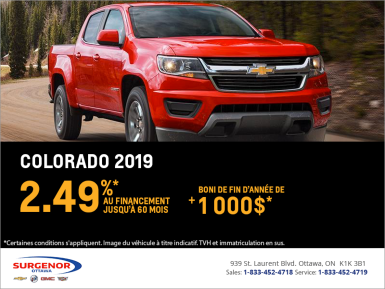 Chevrolet Colorado 2019